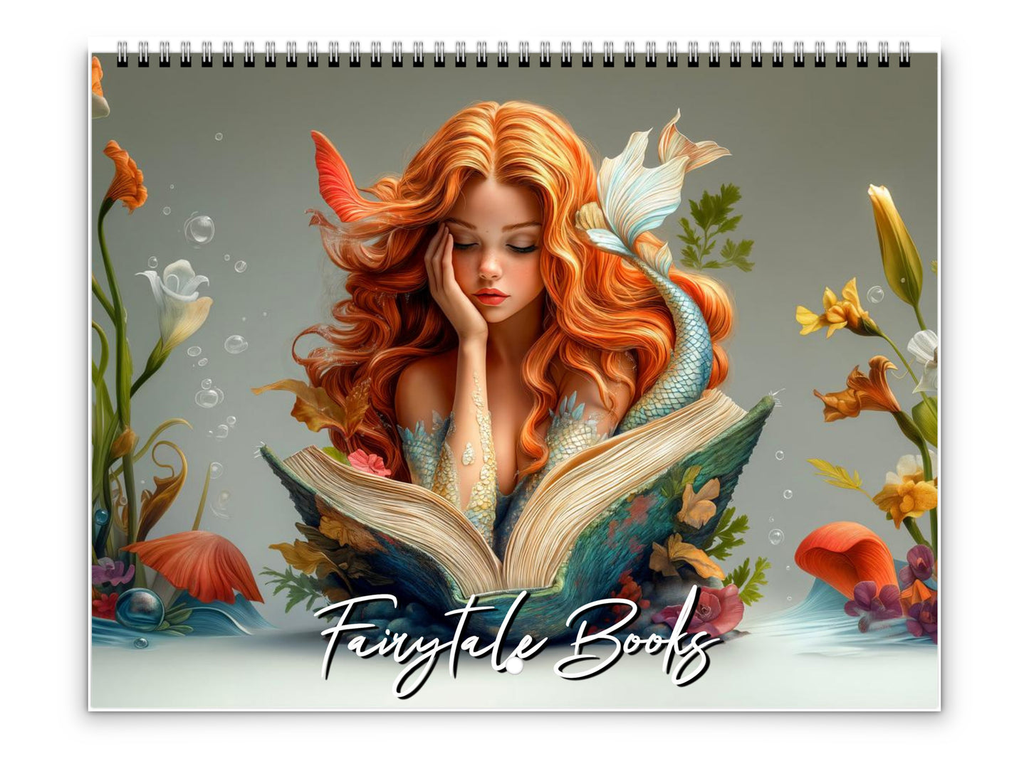2026 Fairytale Books Wall Calendar by Kaleidoscope Artisan – Enchanted Stories with Holidays
