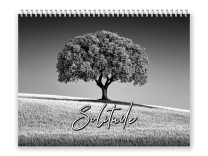 2027 Solitude Wall Calendar by Kaleidoscope Artisan – Peaceful Paths with Holidays