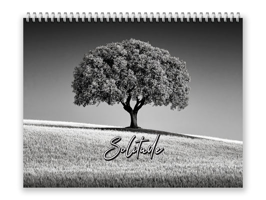 2027 Solitude Wall Calendar by Kaleidoscope Artisan – Peaceful Paths with Holidays