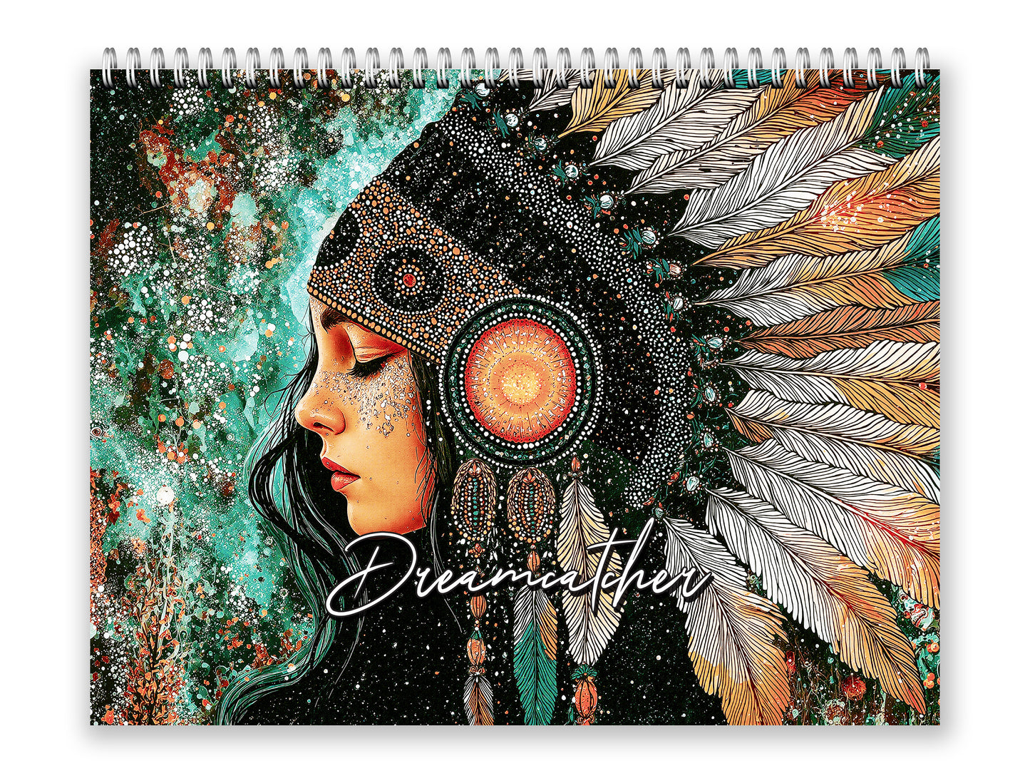 2027 Dreamcatcher Wall Calendar by Kaleidoscope Artisan – Mystical Spirit with Holidays