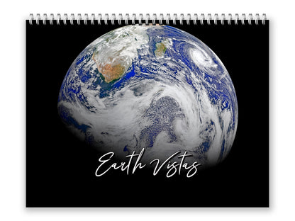 Earth Vistas Photography 2027 wall calendar front cover wall calendar mockup