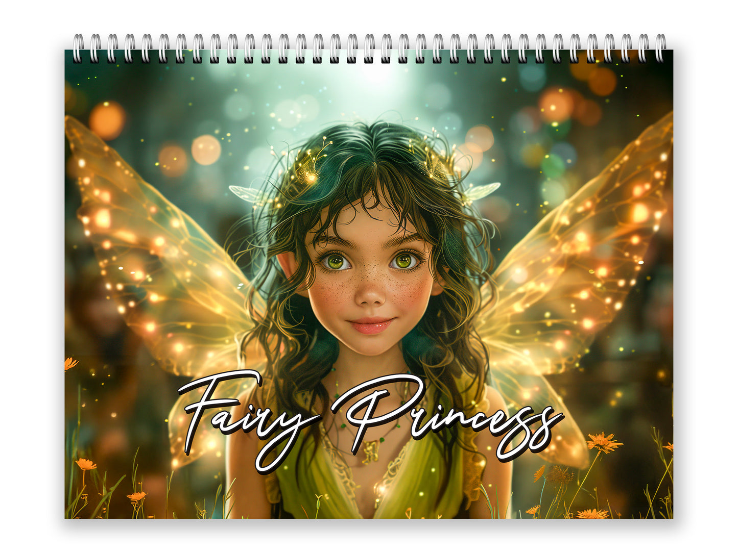 2027 Fairy Princess Wall Calendar by Kaleidoscope Artisan – Charming Fantasy with Holidays