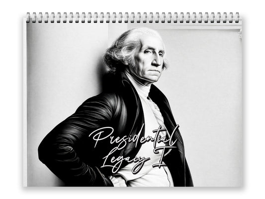 Presidential Legacy I 2027 wall calendar front cover wall calendar mockup