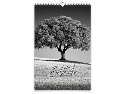2027 Solitude Wall Calendar by Kaleidoscope Artisan – Peaceful Paths with Holidays