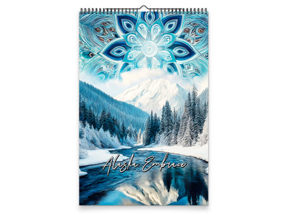 Alaska Embrace 2027 wall calendar portrait cover view
