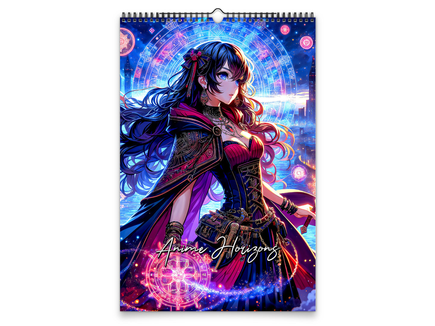 Anime Horizons 2027 wall calendar portrait cover view