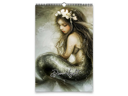 2027 Dreamlight Wall Calendar by Kaleidoscope Artisan – Whispers of Enchantment with Holidays