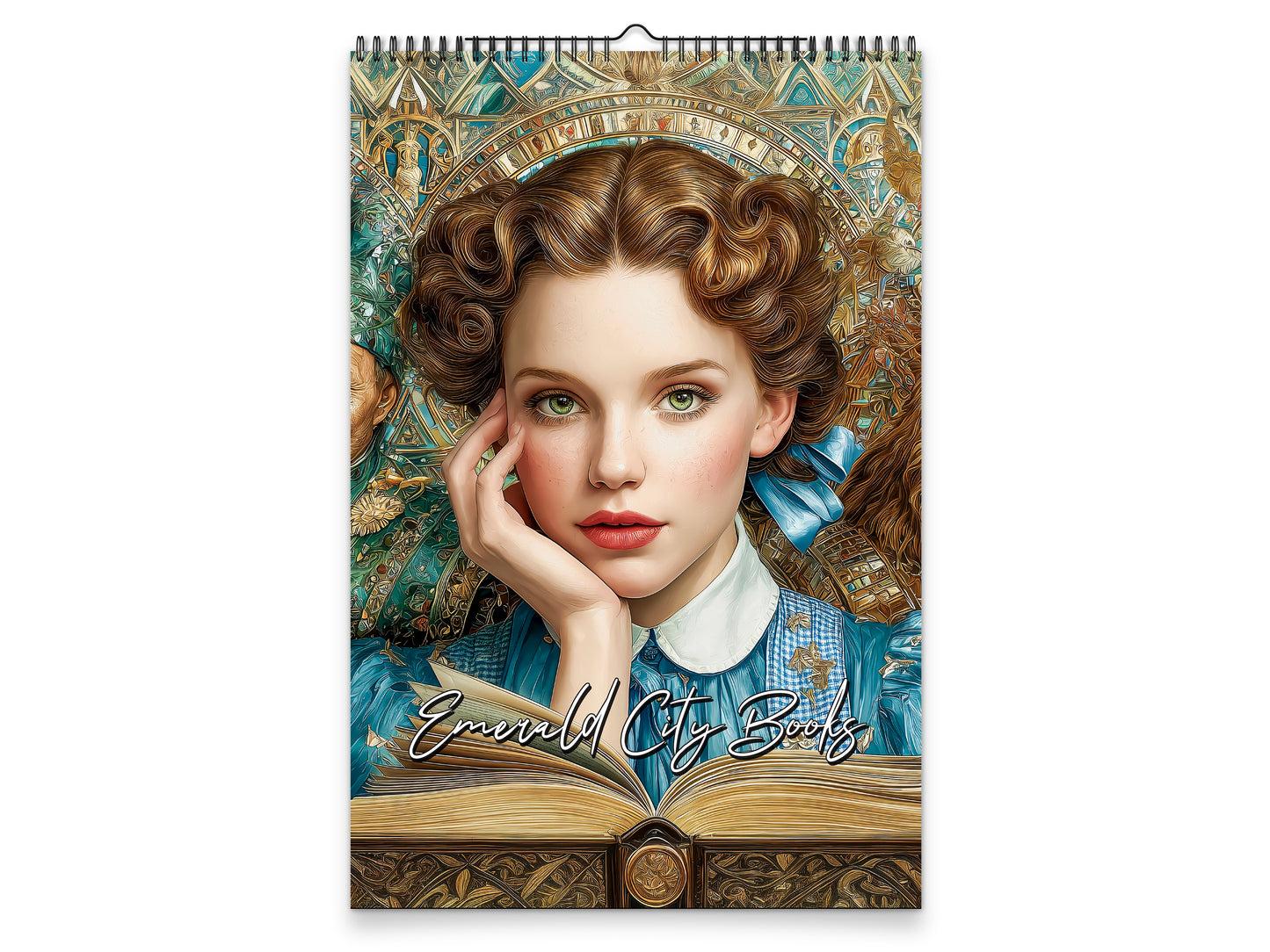 Emerald City Books 2027 wall calendar portrait cover view