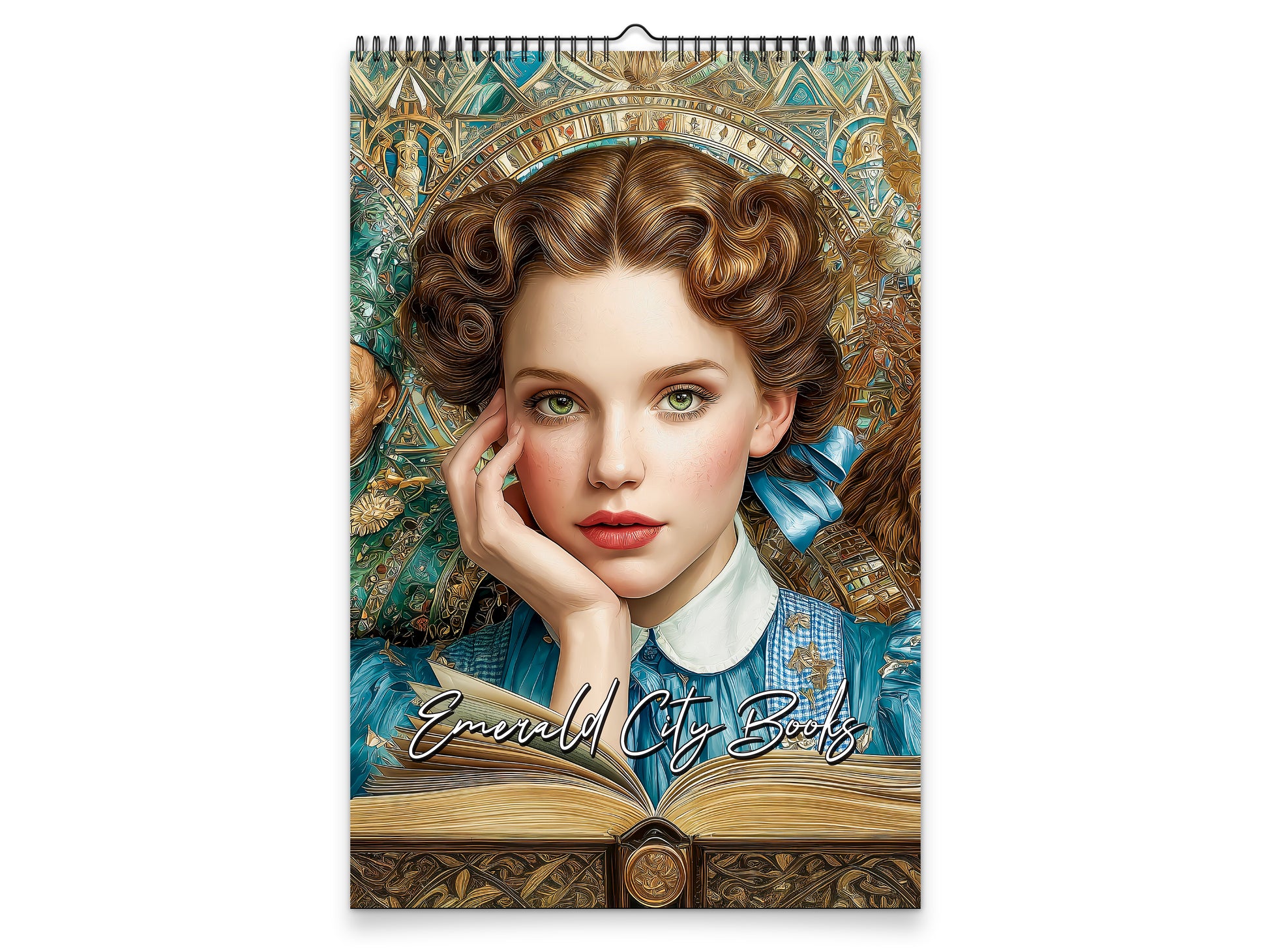Emerald City Books 2027 wall calendar portrait cover view