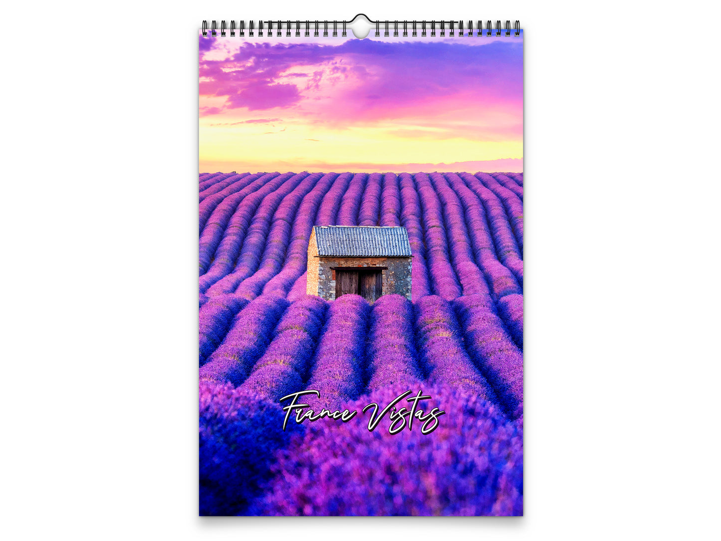 France Vistas Photography 2027 wall calendar portrait cover view