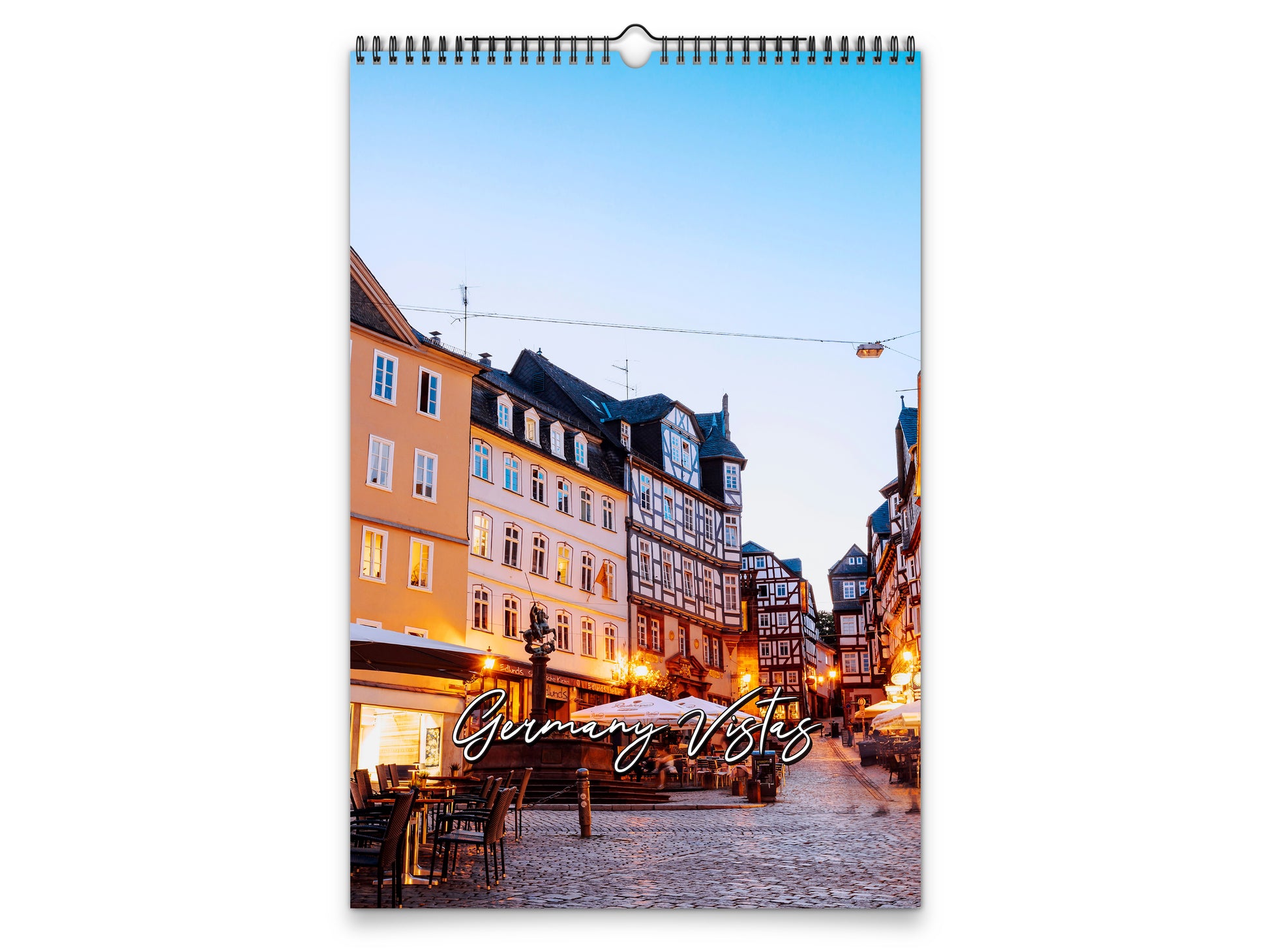 Germany Vistas Photography 2027 wall calendar portrait cover view