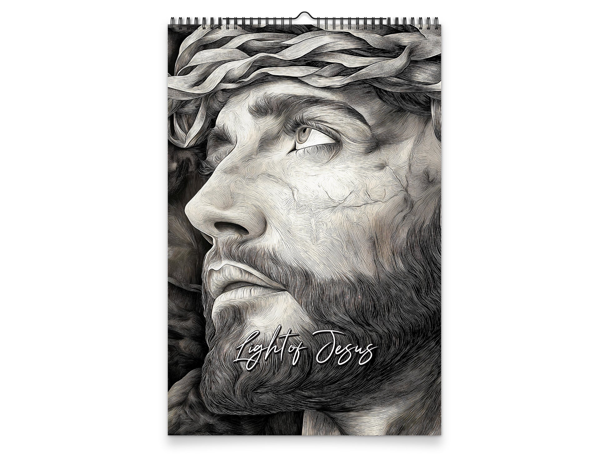 Light of Jesus 2027 wall calendar portrait cover view