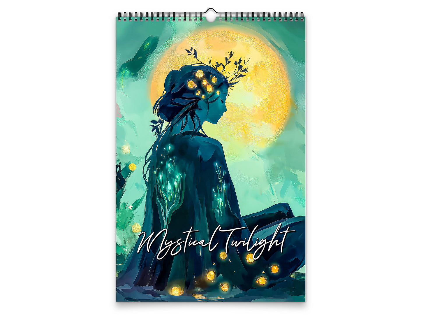 2027 Mystical Twilight Wall Calendar by Kaleidoscope Artisan – Enchanting Dreamscapes with Holidays