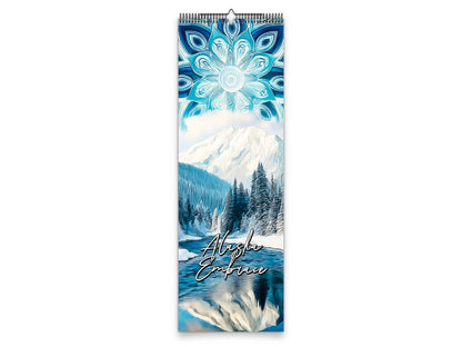 2027 Alaska Embrace Wall Calendar by Kaleidoscope Artisan – Winter Serenity with Holidays