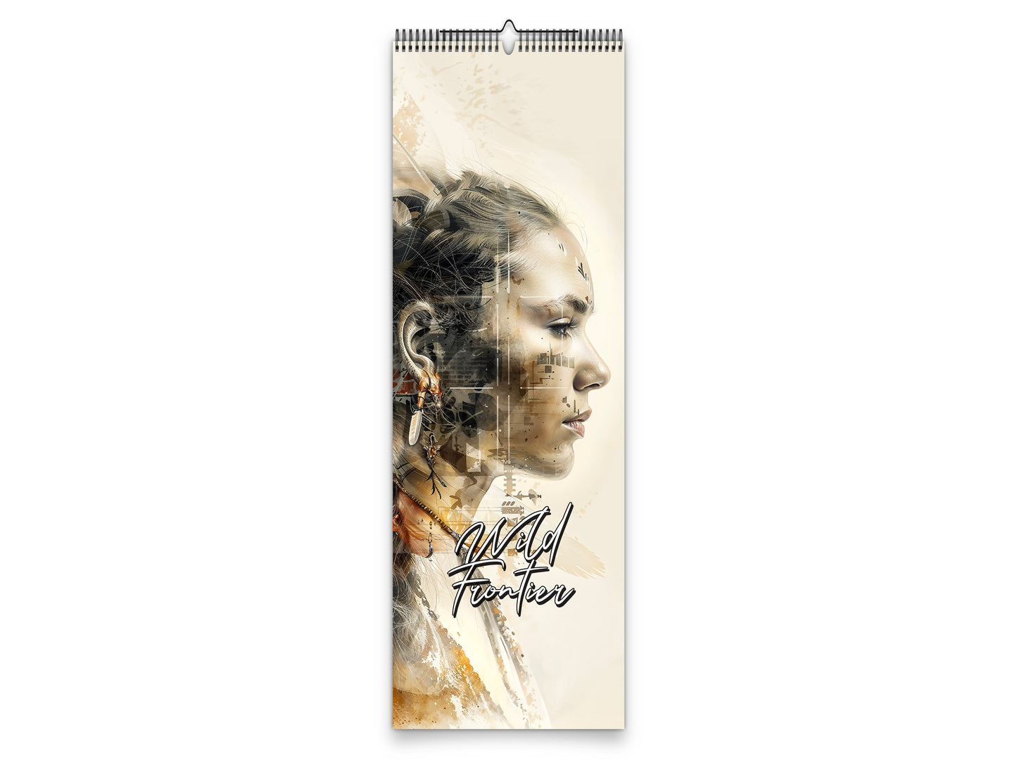 2027 Wild Frontier Wall Calendar by Kaleidoscope Artisan – Untamed Beauty with Holidays