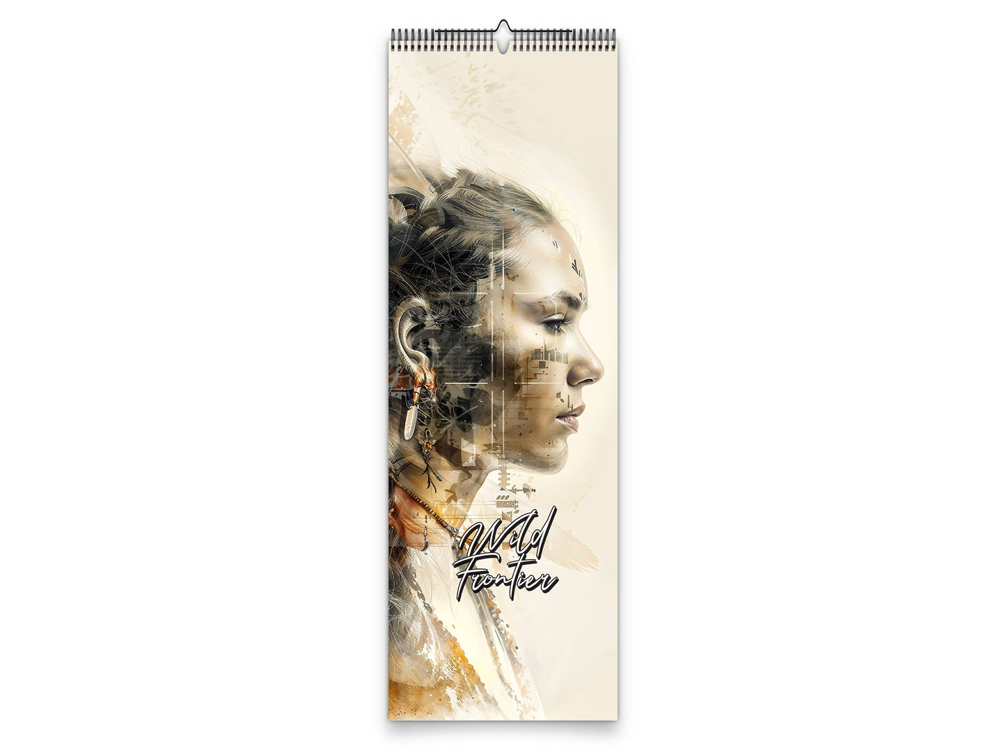 2027 Wild Frontier Wall Calendar by Kaleidoscope Artisan – Untamed Beauty with Holidays