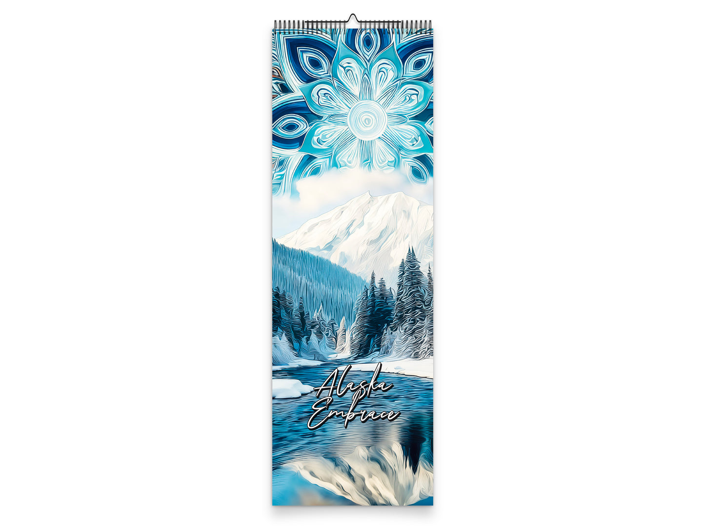 Alaska Embrace 2027 wall calendar slim calendar cover view