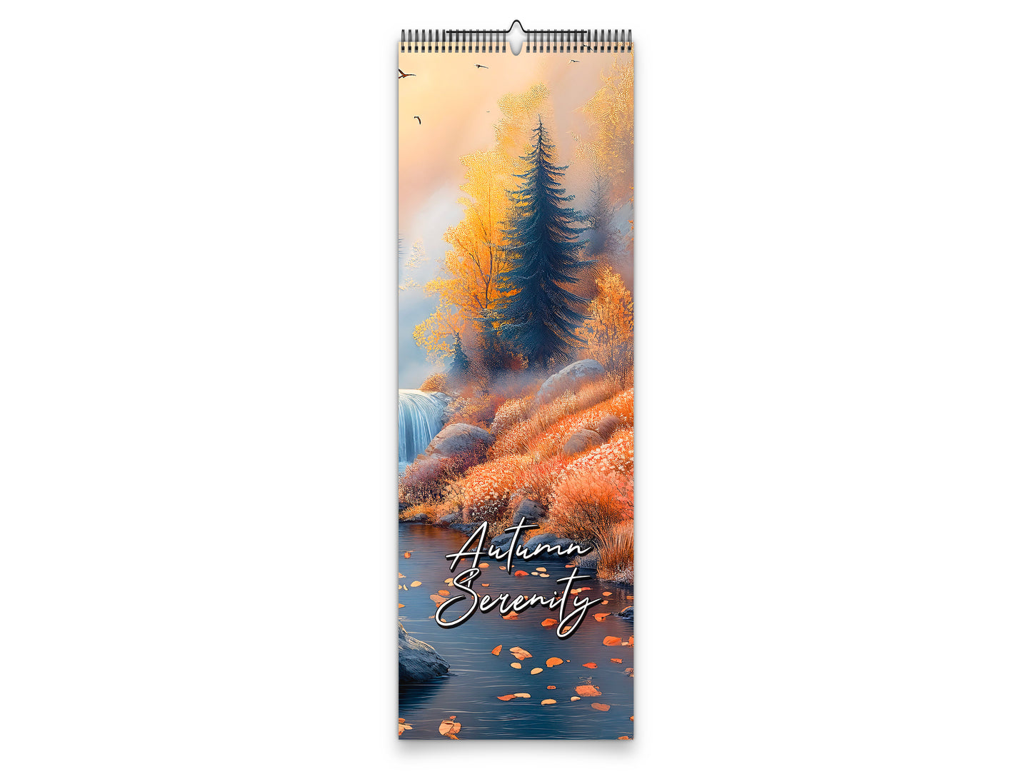 2027 Autumn Serenity Wall Calendar by Kaleidoscope Artisan – Rustic Dreams with Holidays