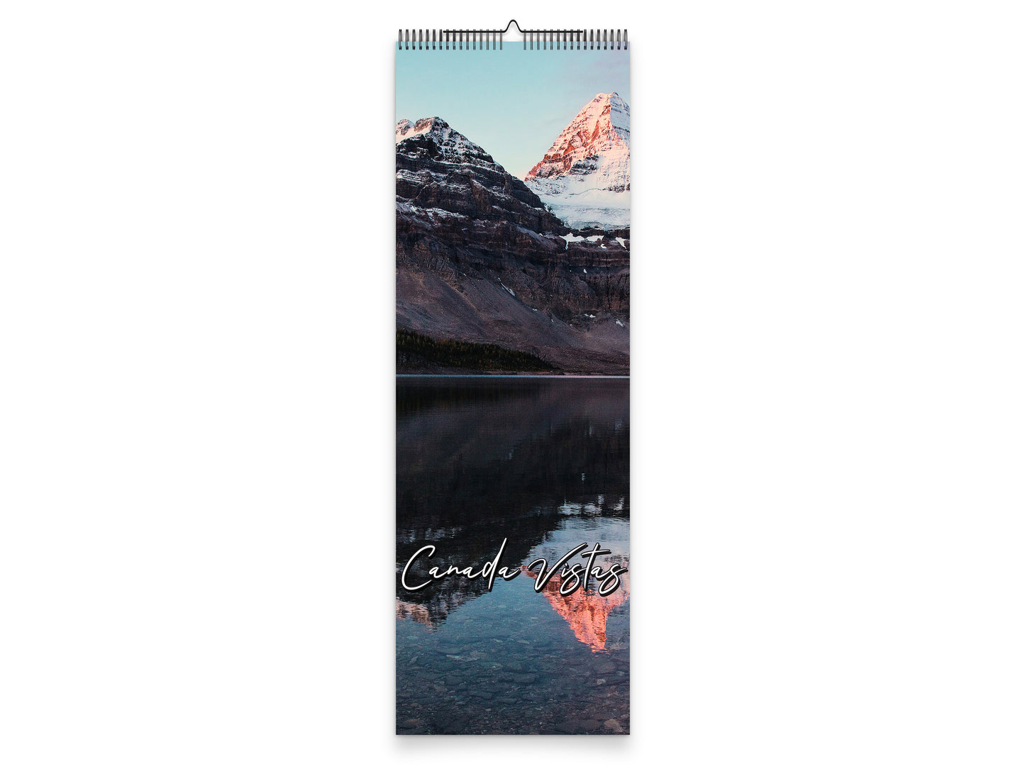 Canada Vistas by Kaleidoscope Artisan - Cities and Landscapes with Holidays 2027 wall calendar slim calendar cover view