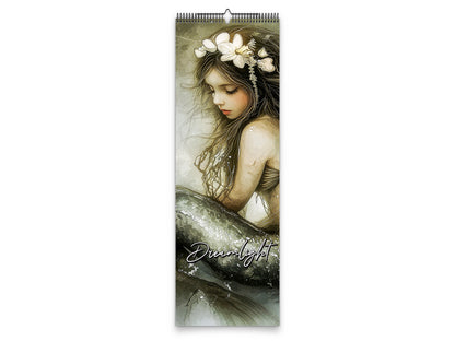 2027 Dreamlight Wall Calendar by Kaleidoscope Artisan – Whispers of Enchantment with Holidays