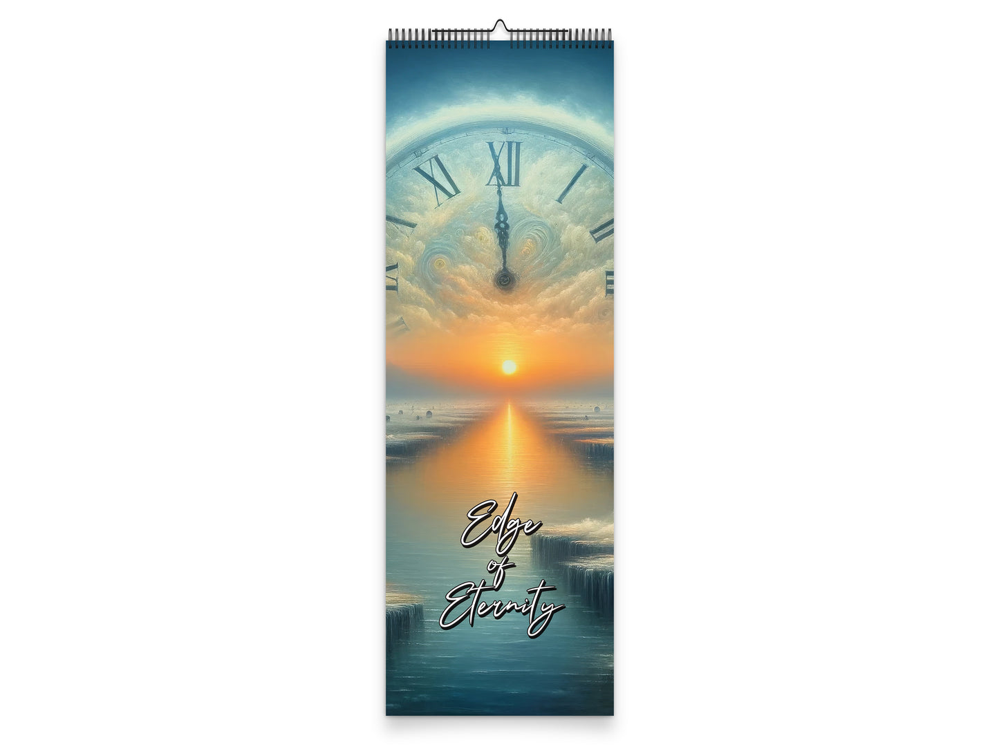 Edge of Eternity 2027 wall calendar slim calendar cover view