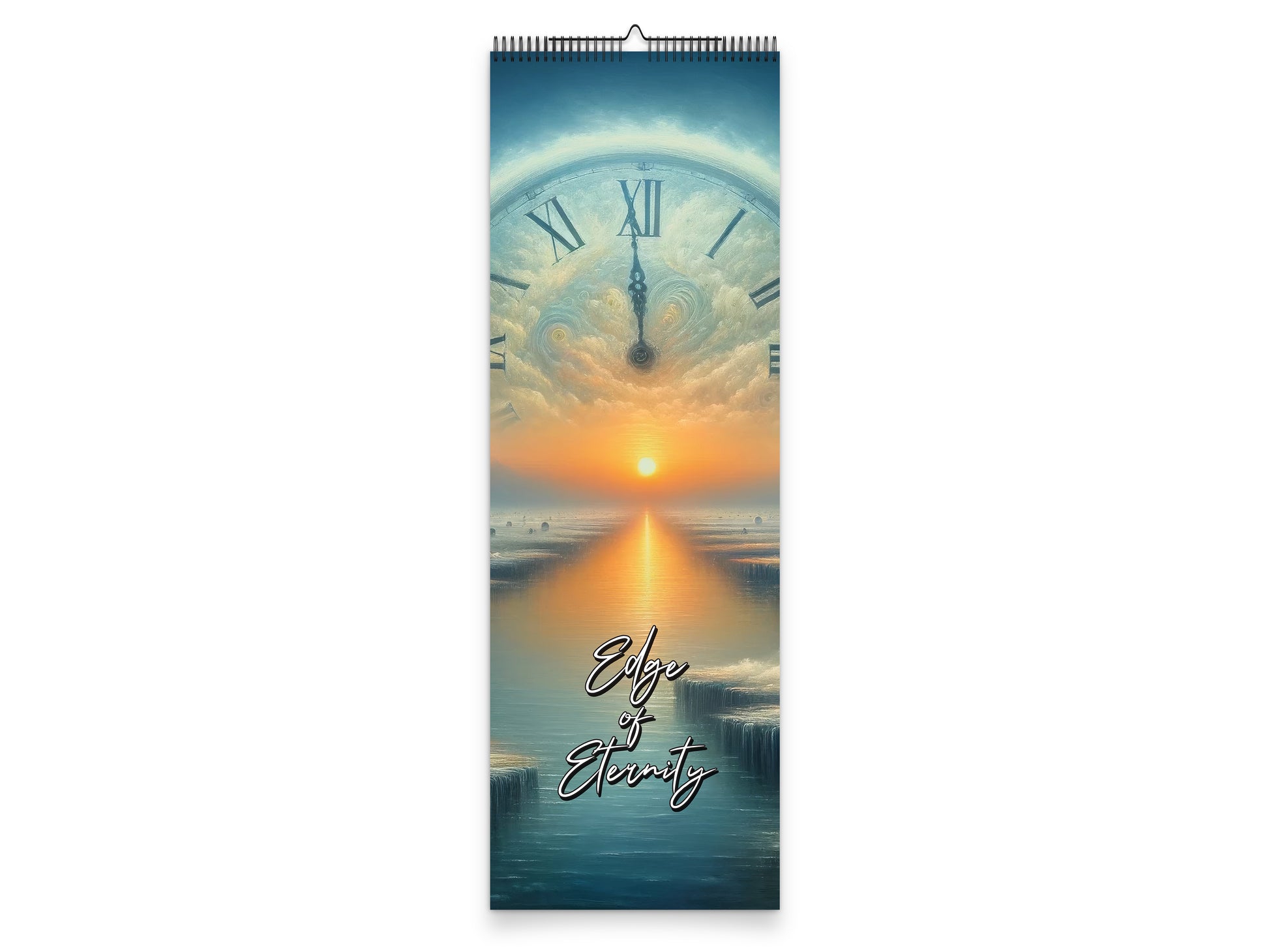 Edge of Eternity 2027 wall calendar slim calendar cover view
