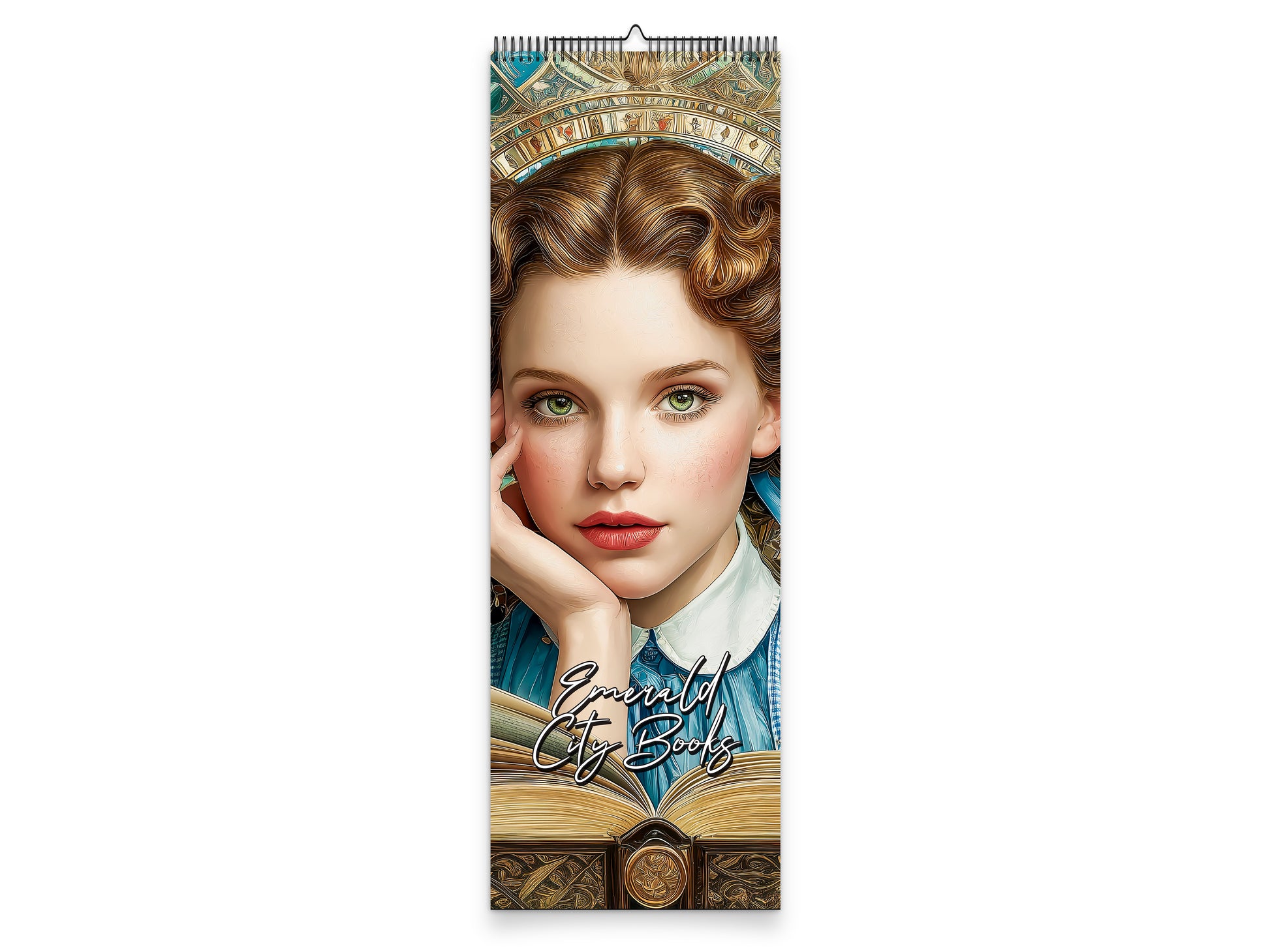 Emerald City Books 2027 wall calendar slim calendar cover view
