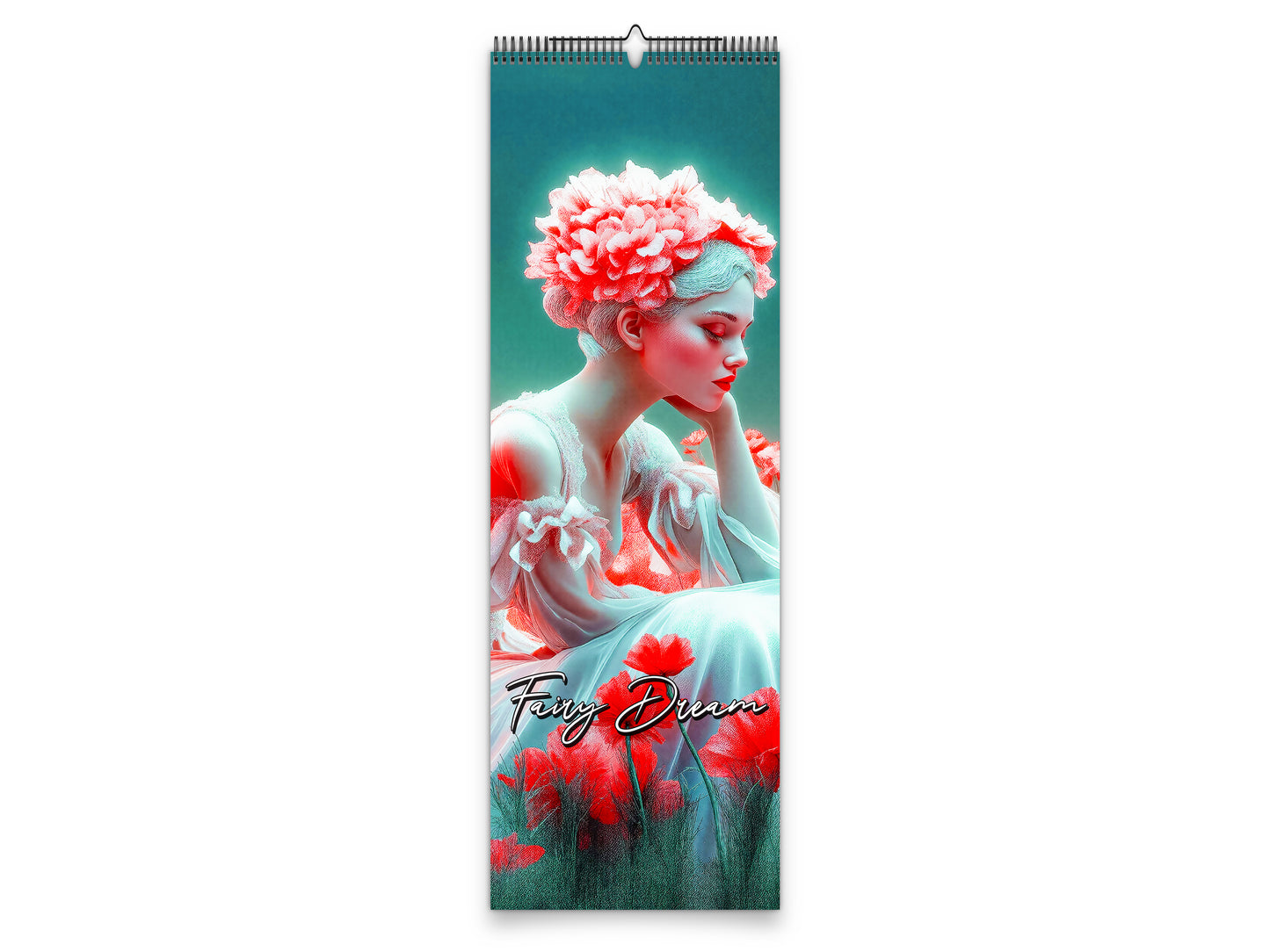 Fairy Dream 2027 wall calendar slim calendar cover view