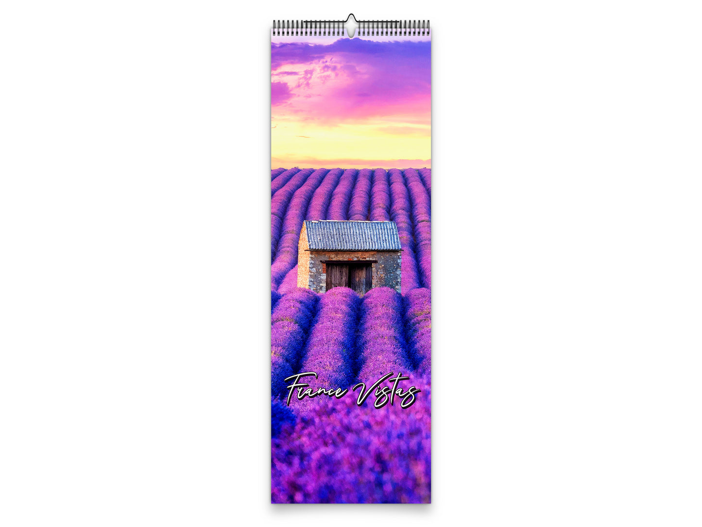 France Vistas Photography 2027 wall calendar slim calendar cover view
