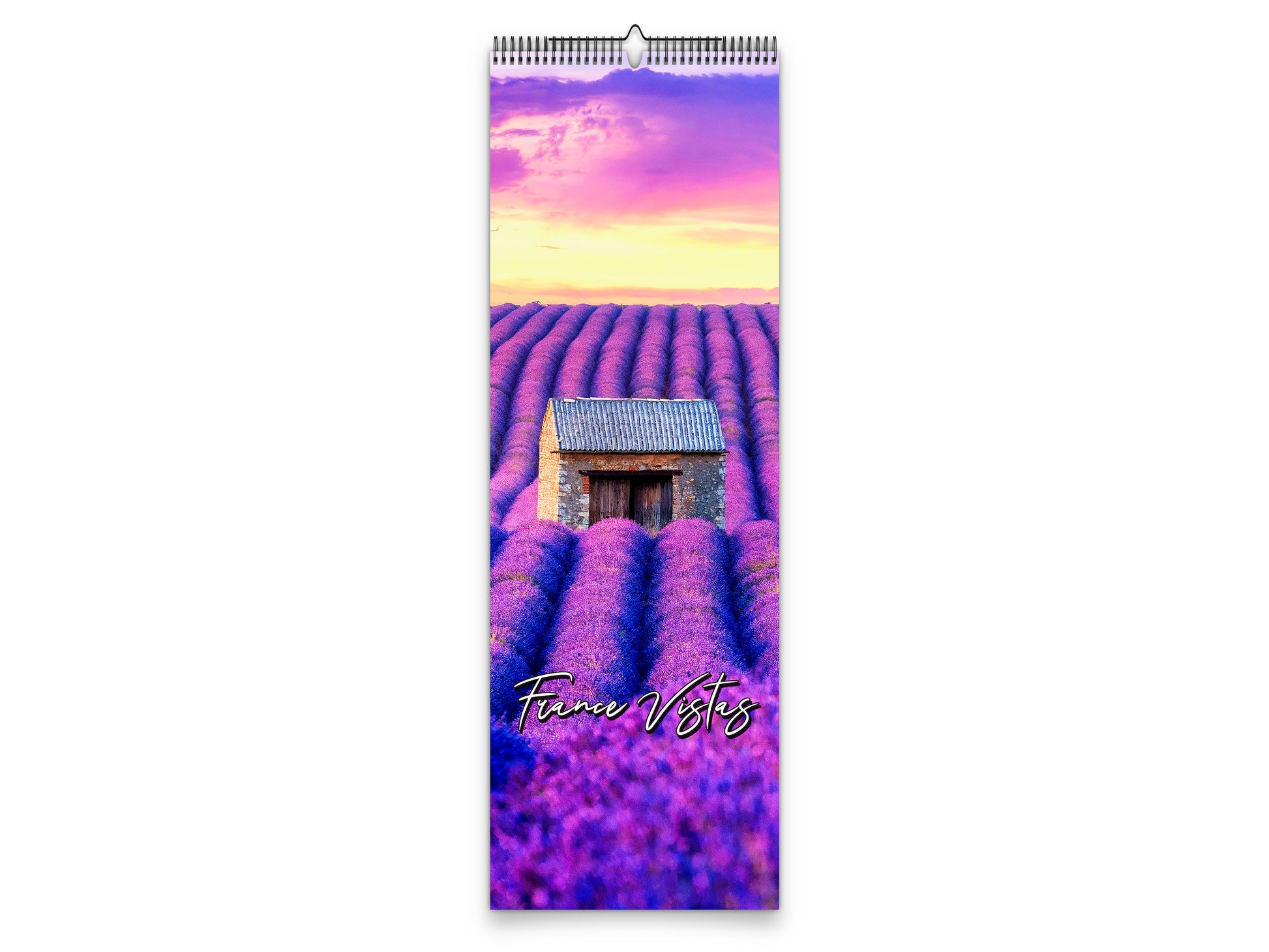 France Vistas Photography 2027 wall calendar slim calendar cover view