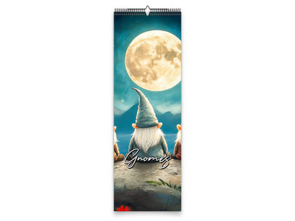 2027 Gnomes Wall Calendar by Kaleidoscope Artisan – Whimsical Adventures with Holidays