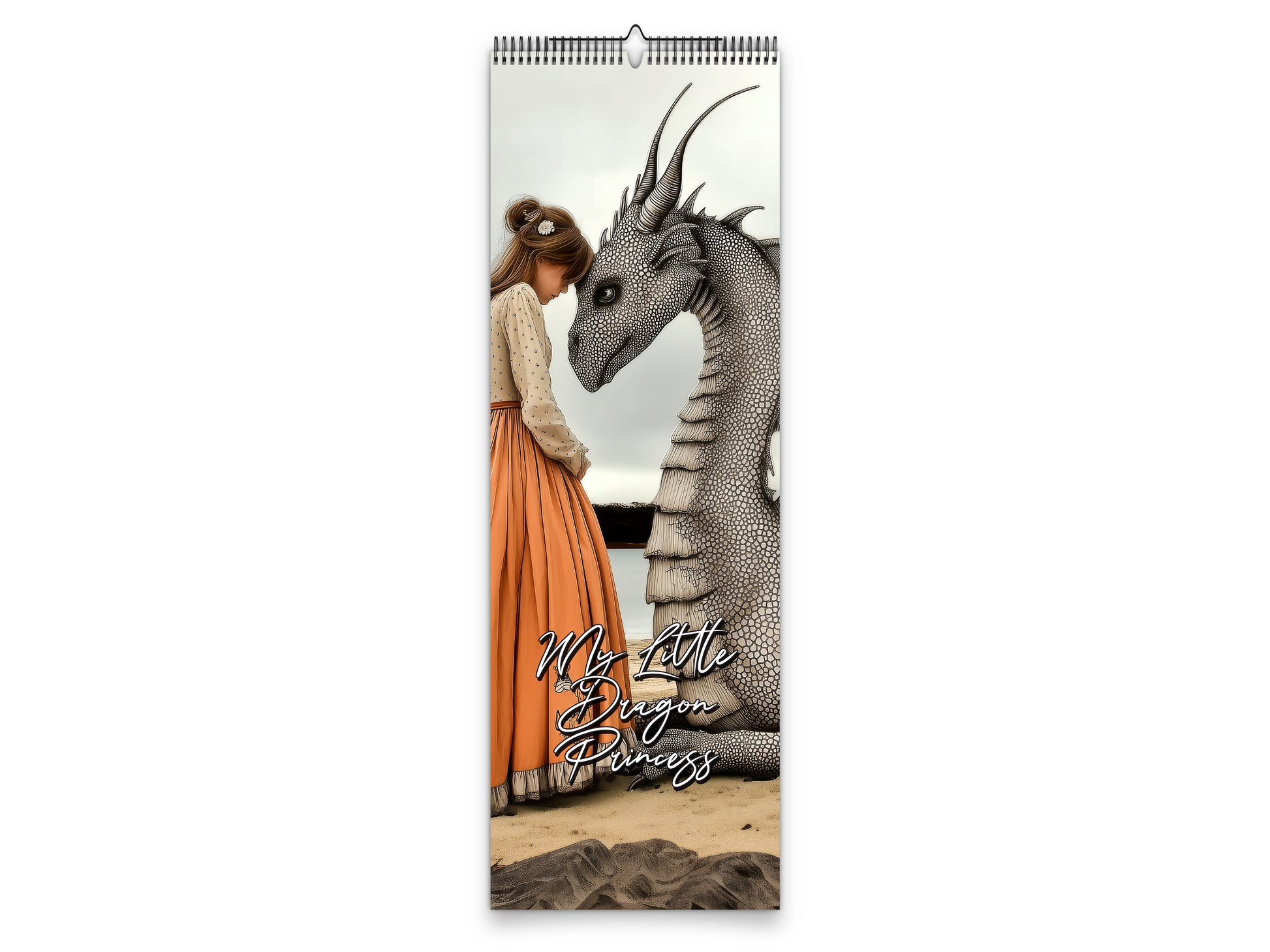 My Little Dragon Princess 2027 wall calendar slim calendar cover view