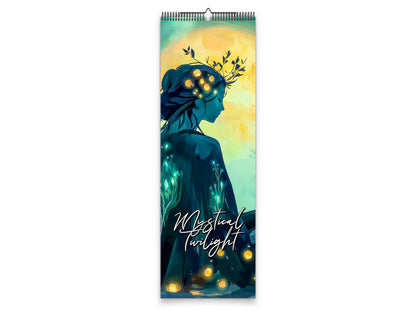 2027 Mystical Twilight Wall Calendar by Kaleidoscope Artisan – Enchanting Dreamscapes with Holidays