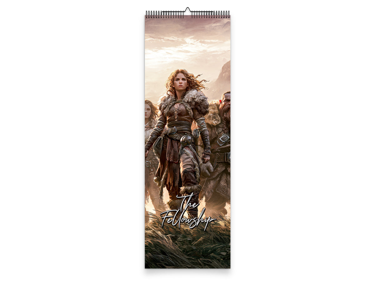 The Fellowship 2027 wall calendar slim calendar cover view
