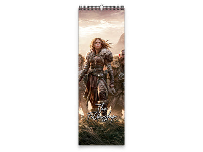 2027 The Fellowship Wall Calendar by Kaleidoscope Artisan – Grand Adventure with Holidays