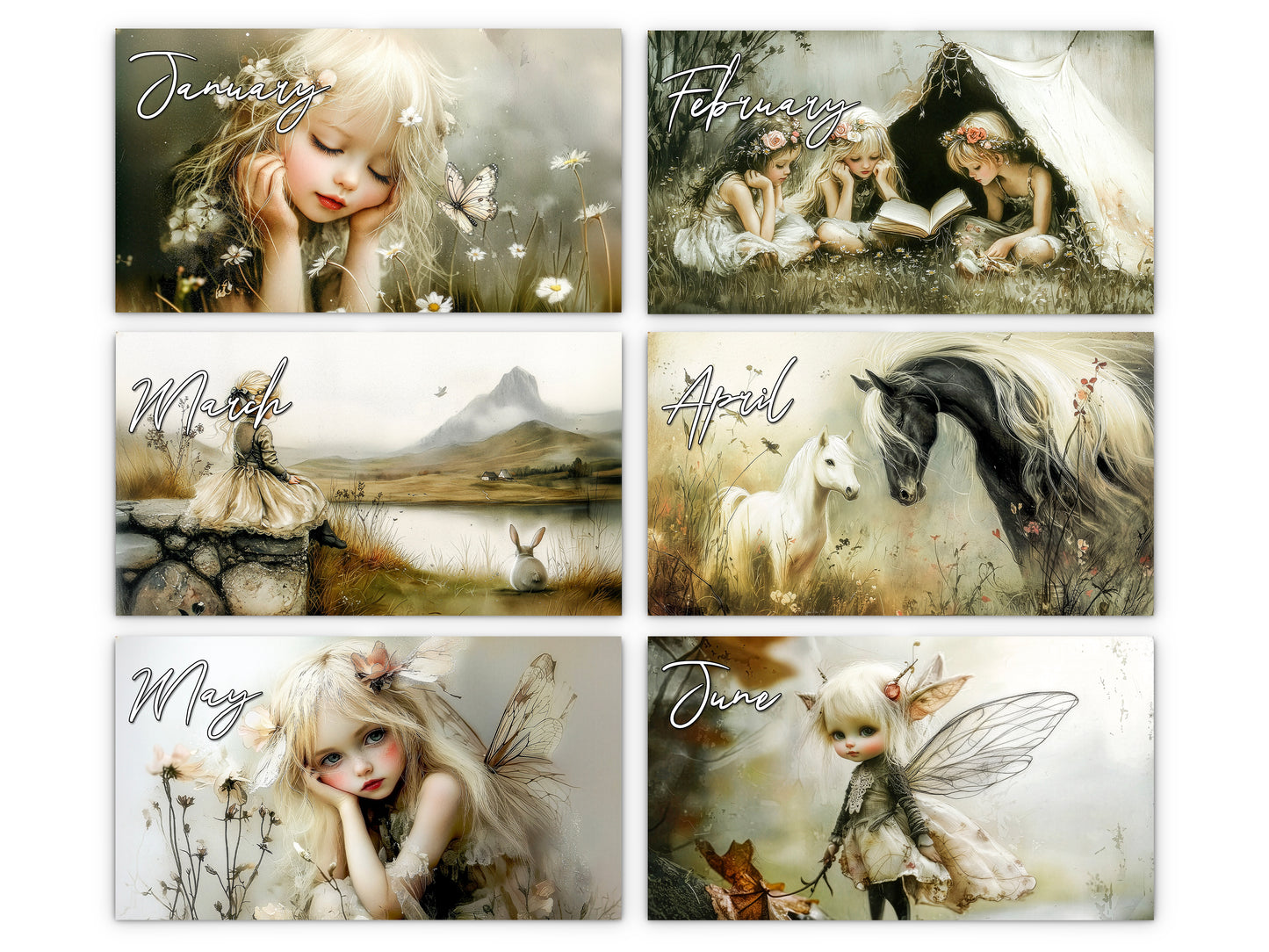 2027 Dreamlight Wall Calendar by Kaleidoscope Artisan – Whispers of Enchantment with Holidays