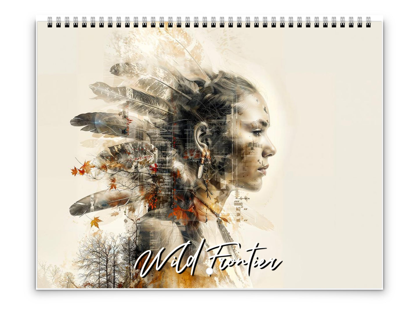 2026 Wild Frontier Wandkalender von Kaleidoscope Artisan – Untamed Beauty