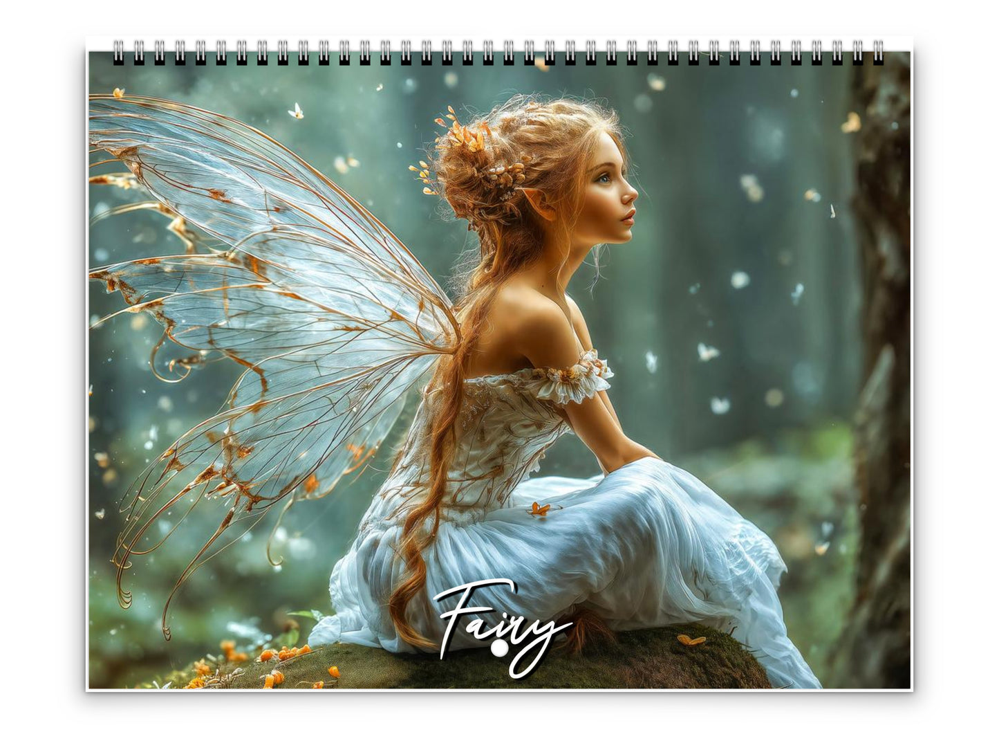 2026 Fairy Wall Calendar by Kaleidoscope Artisan – Magical Fantasy Art with Holidays