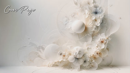 2025 Ethereal Elegance Wall Calendar by Kaleidoscope Artisan – Serene Beauty with Holidays